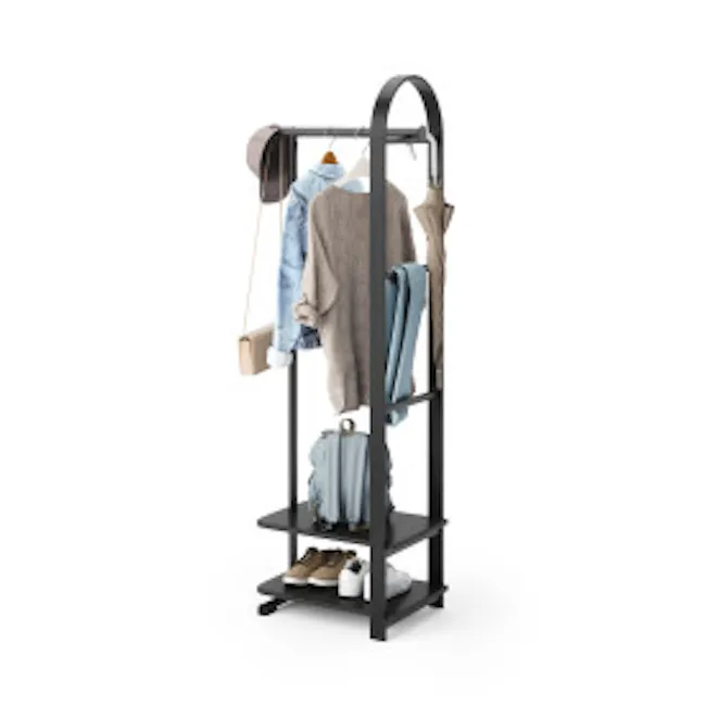 Bellwood Coat Rack - Black - 6