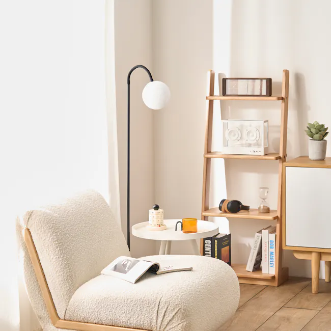 Lune Adjustable Floor Lamp - Black - 3