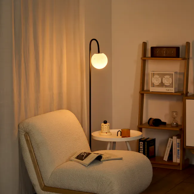 Lune Adjustable Floor Lamp - Black - 2