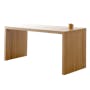 (As-is) Fikk Multipurpose Table 1.6m - Oak - 0