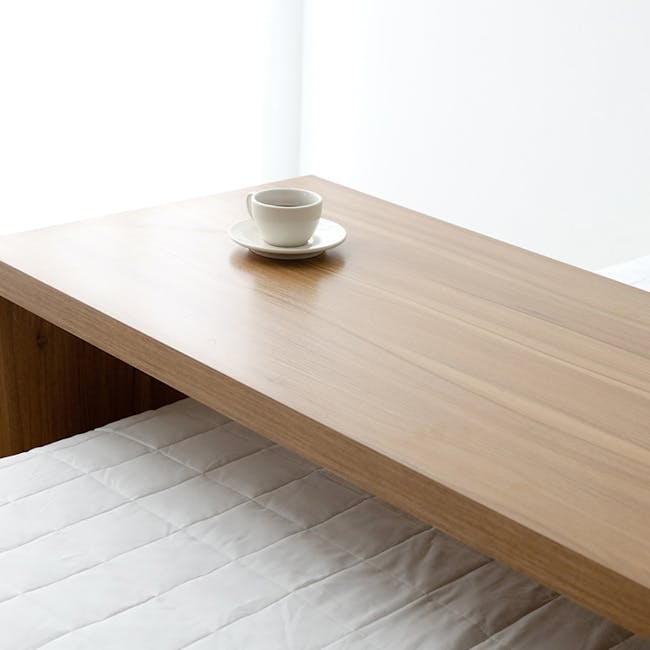 (As-is) Fikk Multipurpose Table 1.6m - Oak - 10