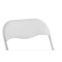 Meko Folding Chair - White - 6