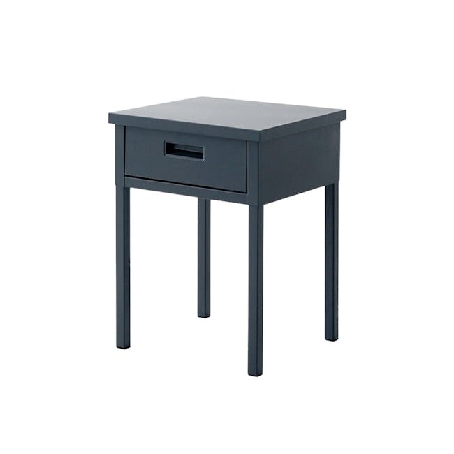 Olavi Bedside Table - Dark Gray - 0