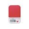 Tanita Digital Kitchen Scale with Rice Calorie Count - Red
