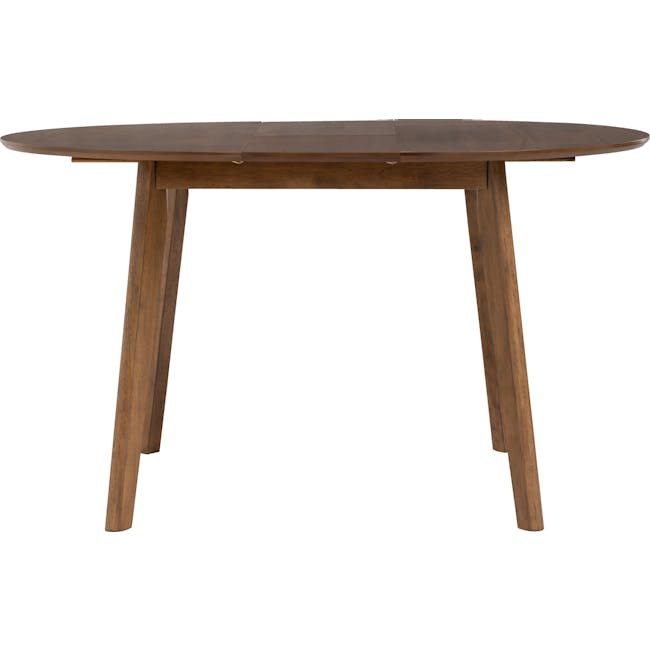 Werner Round Extendable Dining Table 1m-1.35m - Walnut - 5