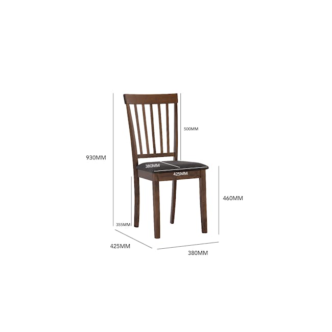 Myla Dining Chair - Cocoa, Seal - 6