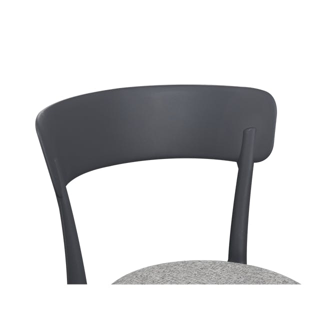 East Chair Cushioned Seat - Black - 4