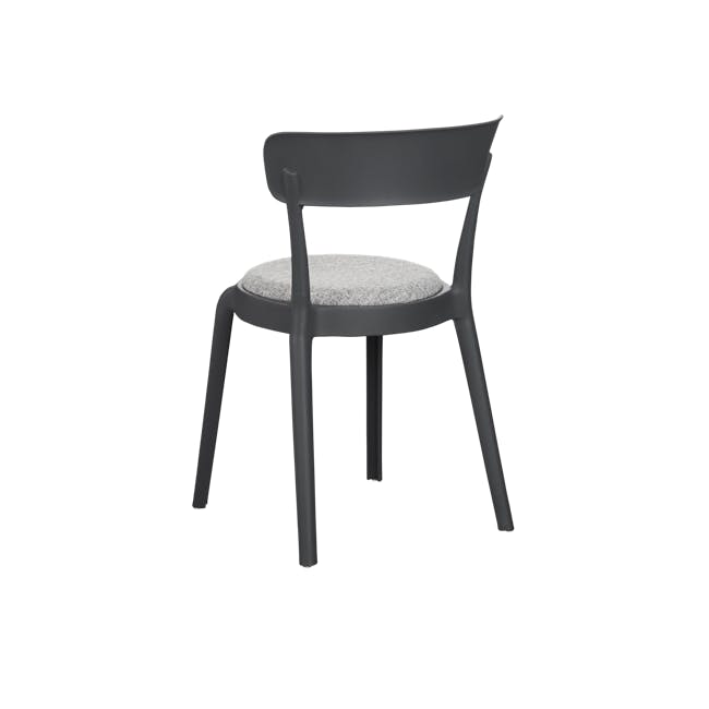East Chair Cushioned Seat - Black - 3