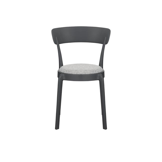 East Chair Cushioned Seat - Black - 1