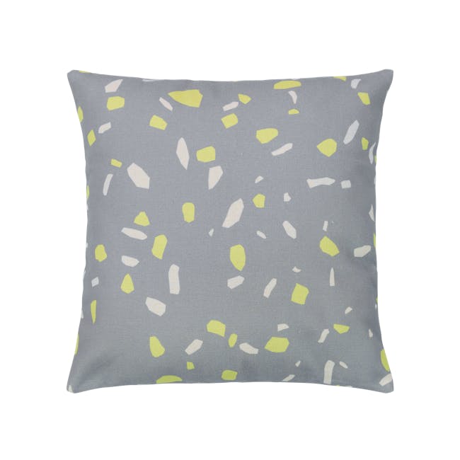 Thea Linen Cushion Cover - Stone - 0