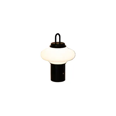Setons LED Table Lamp - Jet Black