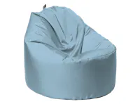 Doob Oomph Water-Repellent Bean Bag Chair - Pewter Blue (2 Sizes)