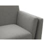Elijah 3 Seater Sofa with Elijah Armchair - Dolphin Grey (Fabric) - 8