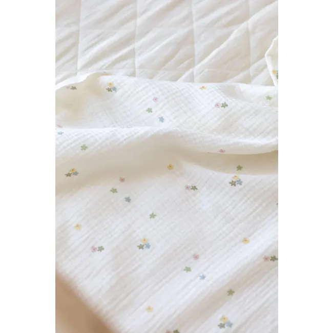 Soft Spot Soft Swaddle/Towel - Daisies - 7
