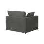 Russell Large Corner Sofa - Dark Grey (Eco Clean Fabric) - 13