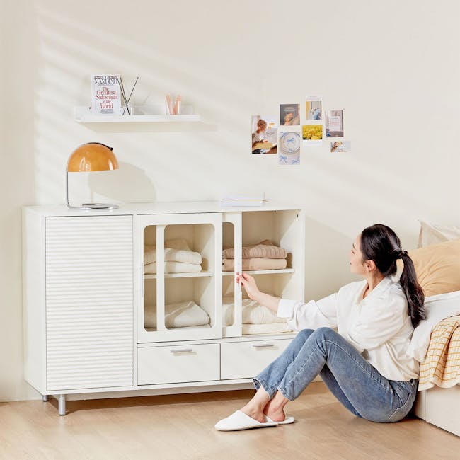 Winta Sideboard 1.6m - White - 13