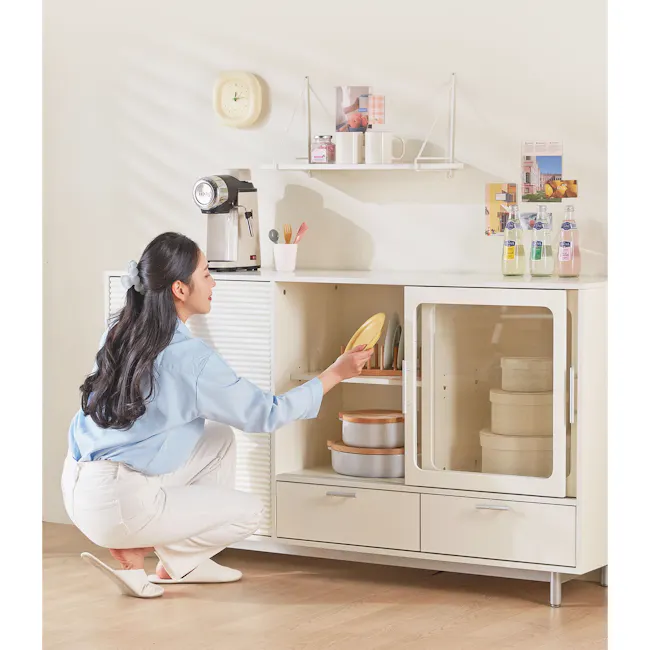 Winta Sideboard 1.6m - White - 11