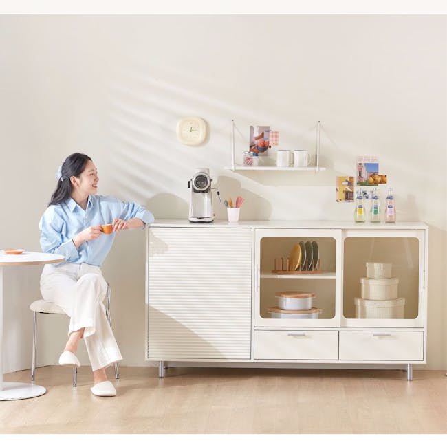 Winta Sideboard 1.6m - White - 2