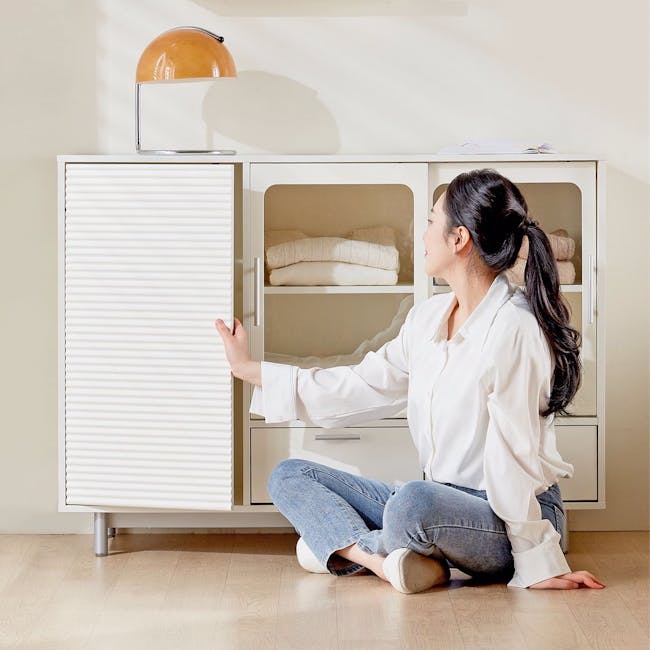 Winta Sideboard 1.6m - White - 9