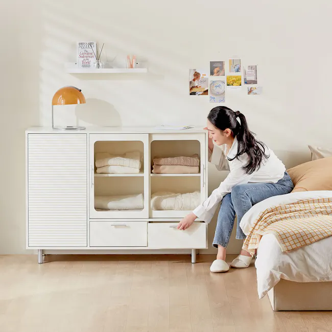 Winta Sideboard 1.6m - White - 4