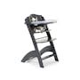 Childhome Lambda 3 Baby High Chair with Feeding Tray - Anthracite - 0