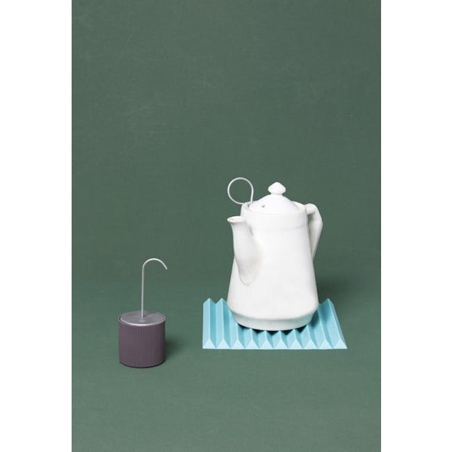 OMMO Flip Folding Trivet - Turquoise - 3