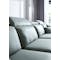 Emmanuel 4 Seater Sofa - Cool Grey (Adjustable Headrest) - 19