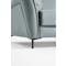 Emmanuel 4 Seater Sofa - Cool Grey (Adjustable Headrest) - 8