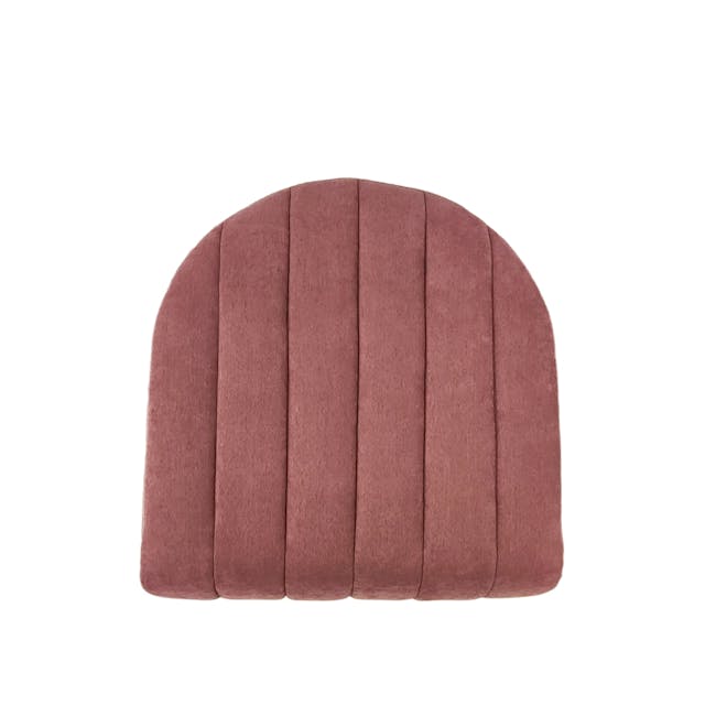 Ease Ottoman - Light Grey - 5 - Beige wool beanie, soft and cozy, comfortable hat, elegant knit, warm winter hat, plush