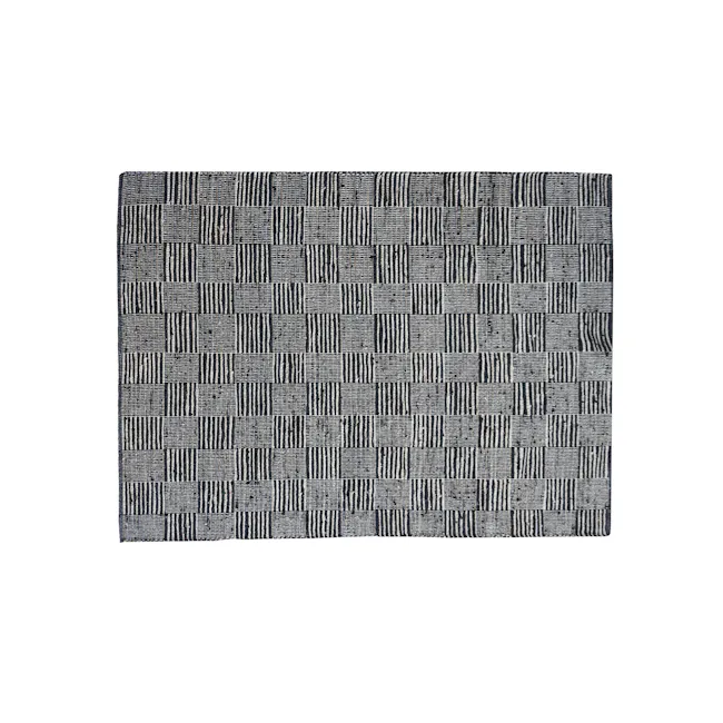 Rodeo Low Pile Rug (Blue/Natural) - 2.3m x 1.6m - 1