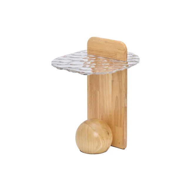 Attic Side Table - Oak - 1