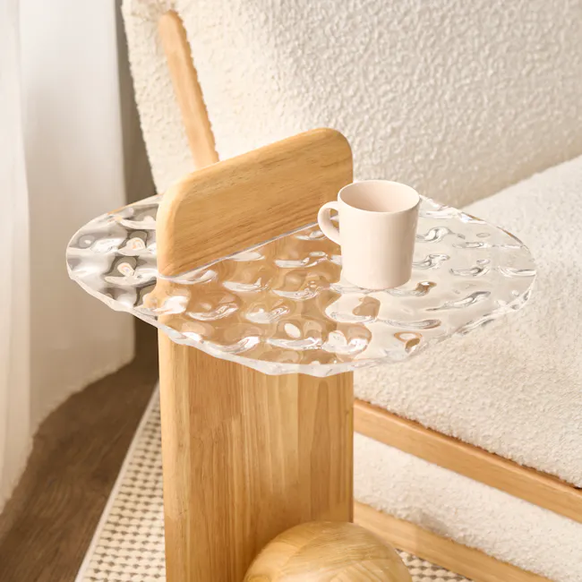 Attic Side Table - Oak - 3