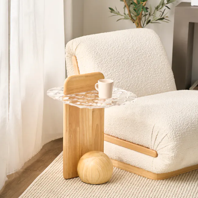 Attic Side Table - Oak - 2