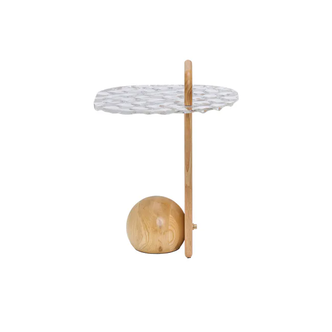 Attic Side Table - Oak - 8