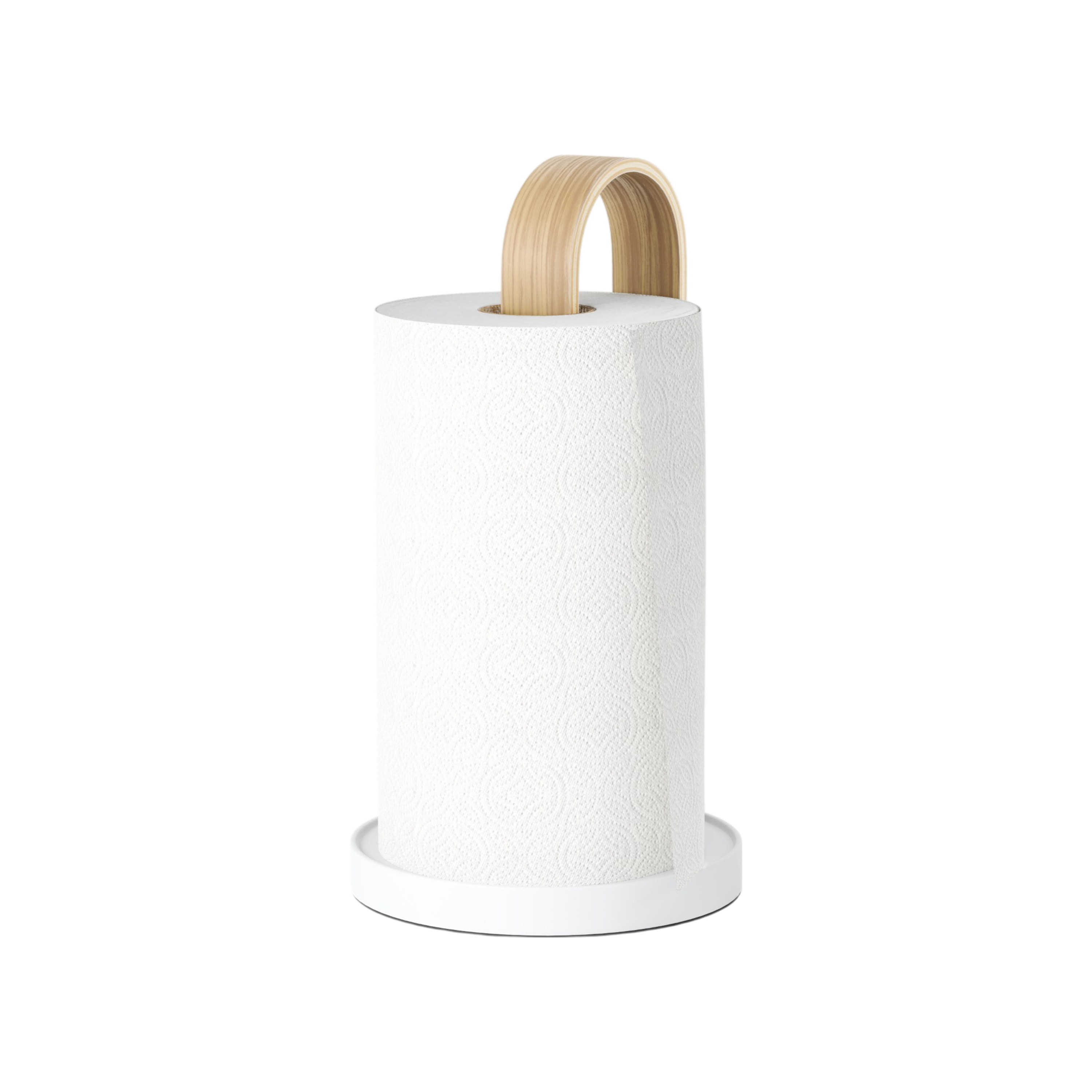 Bellwood Paper Towel Holder - White, Natural