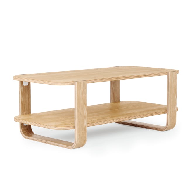 Bellwood Coffee Table - Natural - 4 - Light wood, minimalist, modern, sleek, contemporary, simple design, natural finish