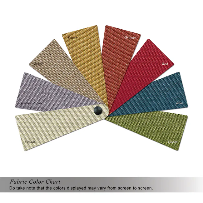 Doodle Triangle Bean Bag - Green - 6 - Fabric Color Chart, Color wheel, Display variation, Screen to screen, Fabric colors