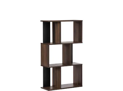 Aldea Low Bookshelf - Walnut