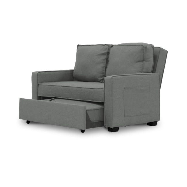 Arturo 2 Seater Sofa Bed - Pigeon Grey - 9