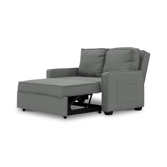 Arturo 2 Seater Sofa Bed - Pigeon Grey - 7