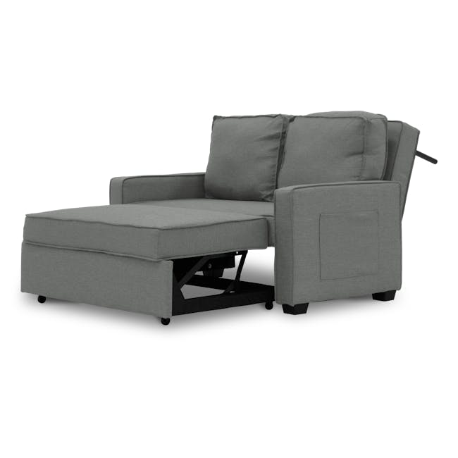 Arturo 2 Seater Sofa Bed - Pigeon Grey - 8
