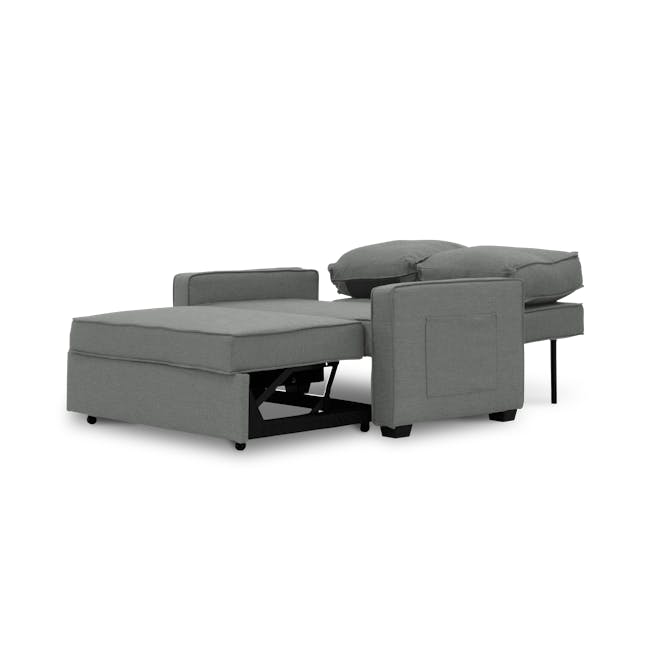 Arturo 2 Seater Sofa Bed - Pigeon Grey - 14