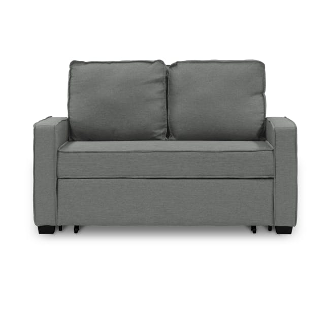 Arturo 2 Seater Sofa Bed - Pigeon Grey - 0