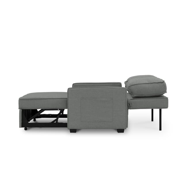Arturo 2 Seater Sofa Bed - Pigeon Grey - 11