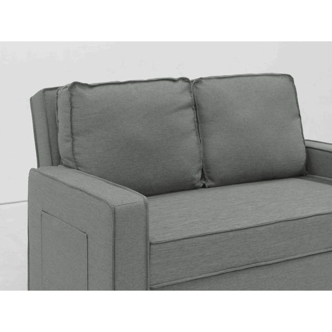 Arturo 2 Seater Sofa Bed - Pigeon Grey - 16