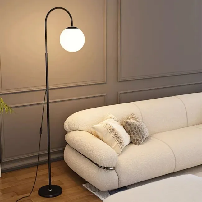 Lune Adjustable Floor Lamp - Black - 12