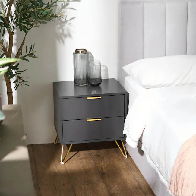 (As-is) Volos Bedside Table - 8 - 13