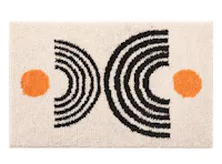Bauhaus Bath Mat - Beige