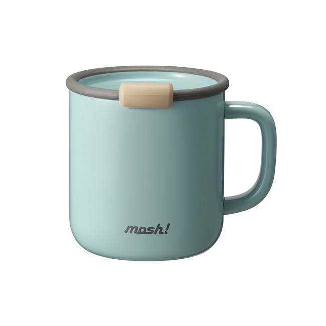 Mosh Latte Mug Cup 430ml - Turquoise - 0