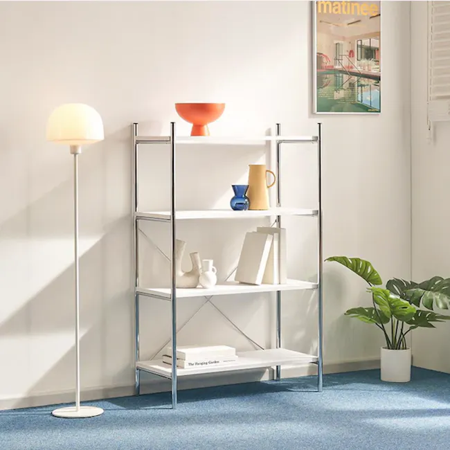 Allie 3-Tier Storage Shelf Drawer Cabinet - White - 16